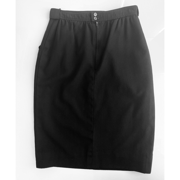 VINTAGE 80’s Karl Lagerfeld Couture Pencil Skirt - Picture 2 of 4